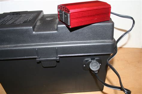 metal box for power supply|12v portable power box components.